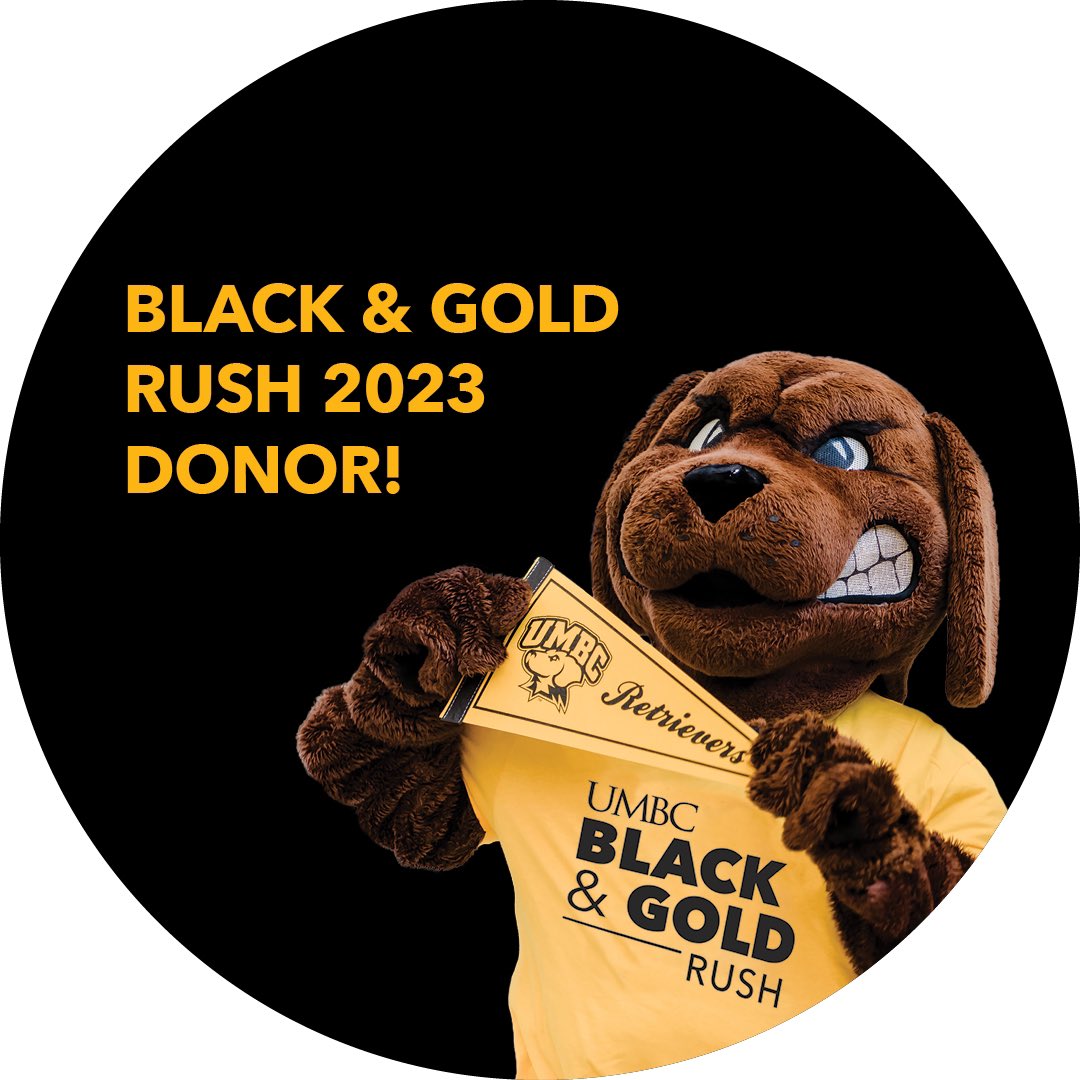 In right under the wire! We gave as a family right before #tinycoworker’s bedtime. You can still support #BlackAndGoldRush blackandgoldrush.umbc.edu