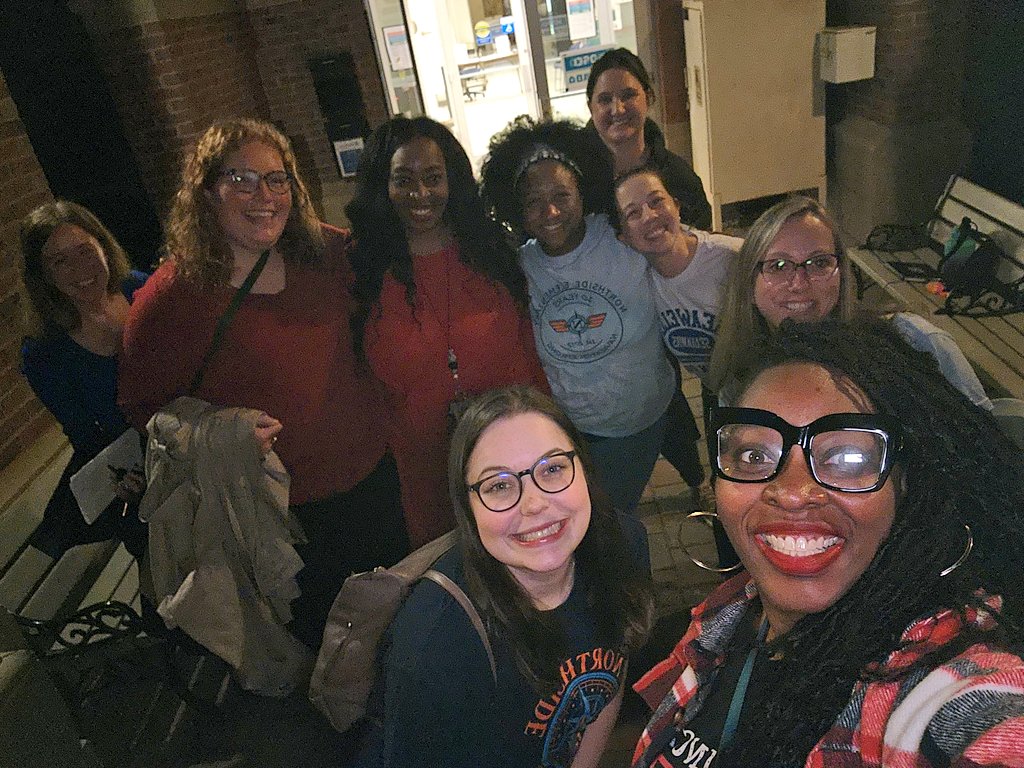PrincipalKJones's tweet photo. A few Educators present for tonight's @chccs Board Meeting. We truly appreciate our Superintendent @NyahHamlett & Board for your consideration & thoughtfulness regarding this. #InThisTogether #ThinkAndActDifferently @NESAPKJones @mcdouglees @NorthsideES @SeawellES @EphesusElem https://t.co/16biGmJpDx
