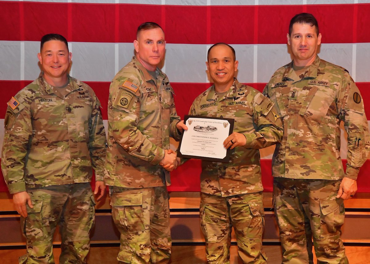 jjortizjr63's tweet photo. CPCC Graduation Day! The purpose of the Commandants Pre-Command Course (CPCC) is to prepare Commandants/Deputy Commandants already in position and those selected to be future Commandants/Deputy Commandants to have a successful tour as NCO Academy Commandants. #insidethewire https://t.co/zOCTGmRCgc
