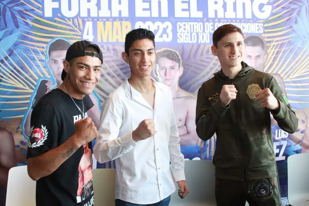 IDEY_oficial's tweet photo. 🥊💥 Junto con Max Boxing y @ZanferBoxing presentamos la función de #Box profesional 𝗙𝘂𝗿𝗶𝗮 𝗲𝗻 𝗲𝗹 𝗥𝗶𝗻𝗴, la cual realizaremos desde el Siglo de Convenciones Siglo XXI el próximo 4 de marzo, y en la cual Hafit Talavera defenderá su campeonato del #FECARBOX...(1/2) https://t.co/Sso1SUws4N