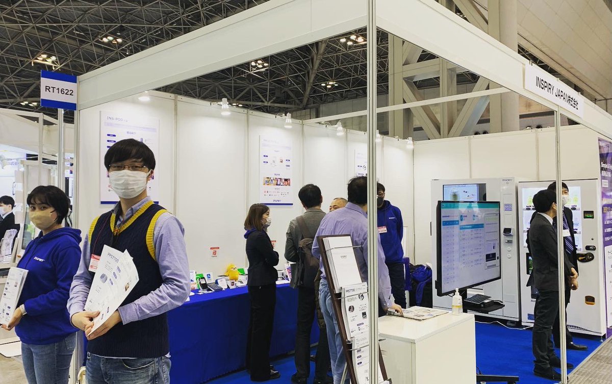 InspiryJ's tweet image. #リテールテックJAPAN2023 本日は最終日となります。
現場ですごく盛り上がっているので、ぜひ遊びに来てください🥳
皆様のご来場をお待ちしております🤩🤩
弊社ブース: RT1622
#リテールテックジャパン #展示会 #ビッグサイト #キャッシュレス決済 #inspiryjapan