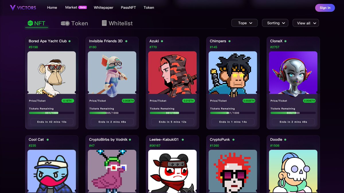 Victors is a digital asset trading market . Registration link： victors.app/#/invite/shenq… 🥳3 X WL giveaways 1️⃣ Follow @Victorsdao + @whyme_888 + @NFTHolder18 2️⃣Like & RT & Tag  friends 👬  3️⃣Discord：discord.gg/2yFbFqTcZP #Victors #NFT