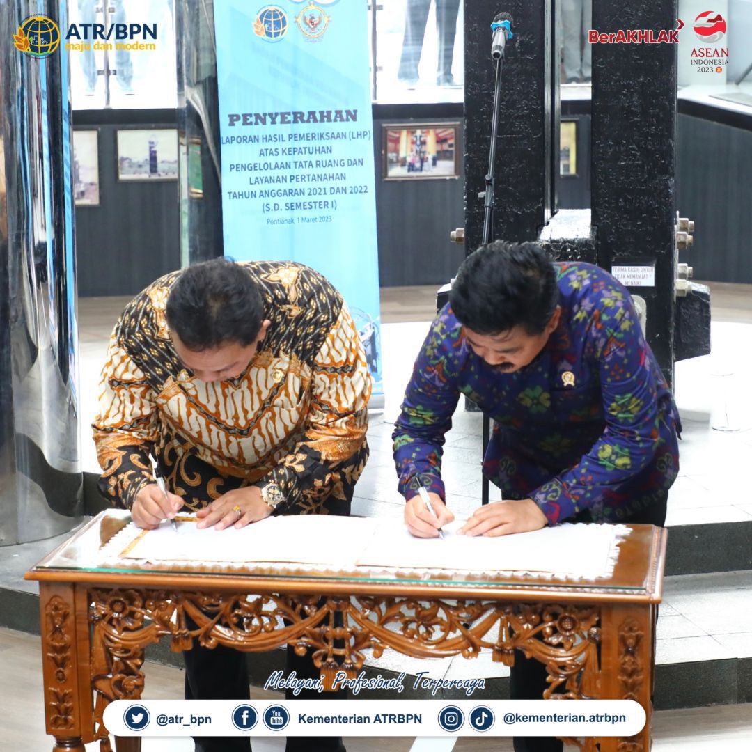 Kementerian ATR/BPN on Twitter: "Di Tugu Khatulistiwa, Menteri ATR