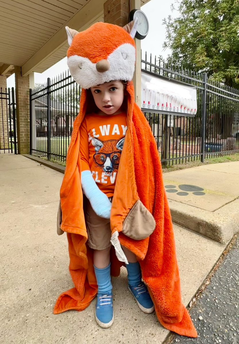 cherishlombard's tweet image. When your little boy’s name is Fox, &amp;amp; you tell him his school assignment is to dress up as his favorite book character.
He didn’t hesitate before shouting, “Fox in Socks!”🦊 🥰
#foxinsocks #fox #readacrossamerica #drseuss #drseussweek #reading #readmore #readingisfun #K4 #fyp