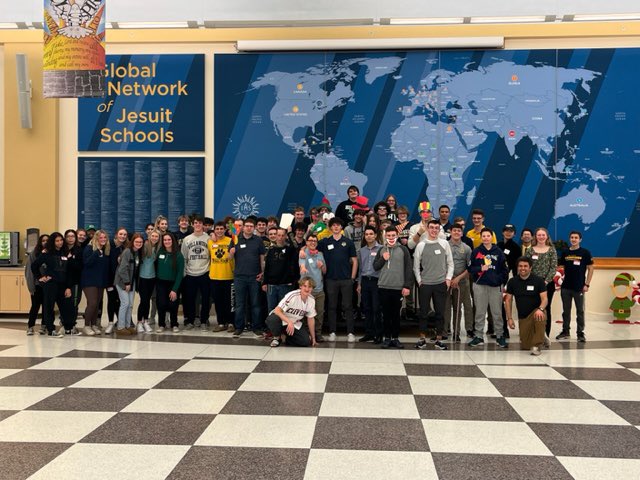CSPJ_Cleveland's tweet photo. On February 25th, CSPJ hosted a Winter Carnival themed dance &amp; social through @empwr_sports at @SIHSCleveland. Thanks to all of our volunteers from @WalshJesuit @HNGreenwave &amp; @SIHS_IPJ+@CATAMDG https://t.co/cB8EhQmxUh