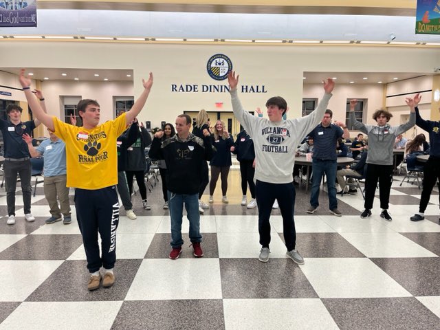 CSPJ_Cleveland's tweet photo. We had lots of fun! We danced, played bingo and Pictionary, decorated cookies, did the limbo, played carnival games, and even had a conga line! https://t.co/95Jt46Ioqd