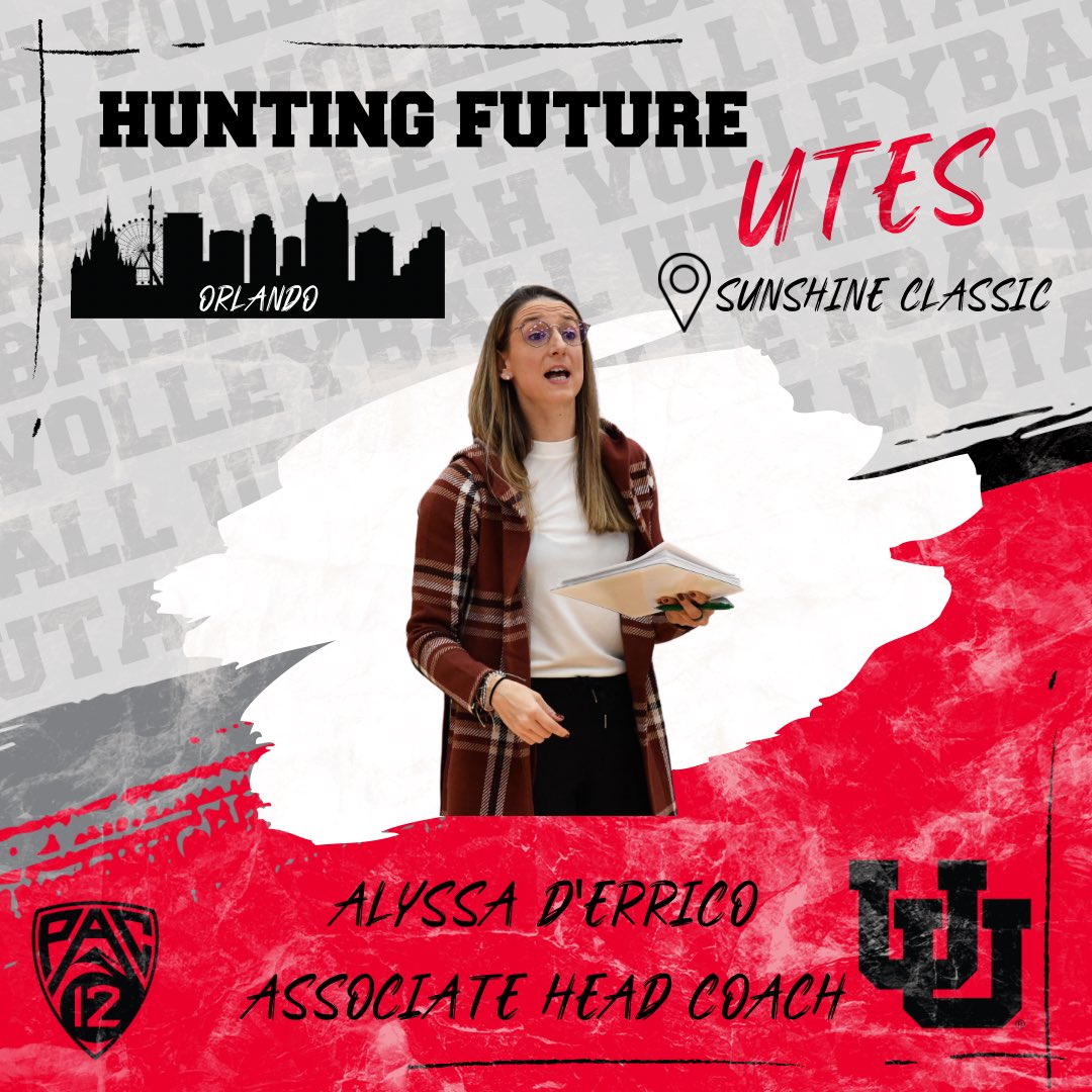 AlyssaUtesVB's tweet photo. Orlando here I come…ready for some great volley and looking for some STUDS!! 🙌🏼
#GoUtes #ImagineU #UteStrong
🤍💪🏼 https://t.co/bDCBiDeyPF