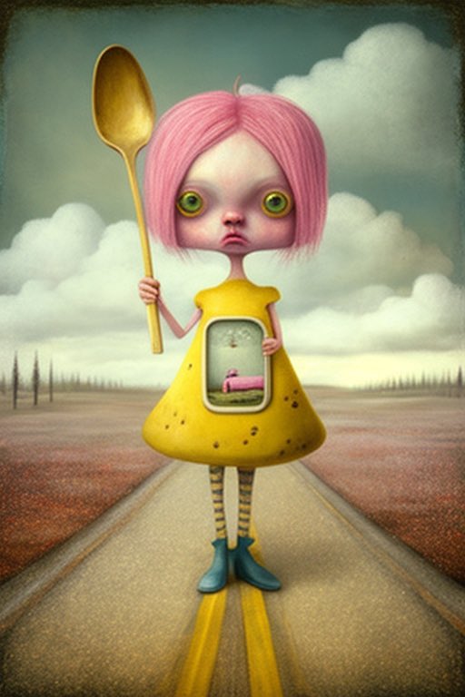 This is a story about Sophie and her magical spoon! 

Short illustrated novel  to be released soon ☀️😊🤗