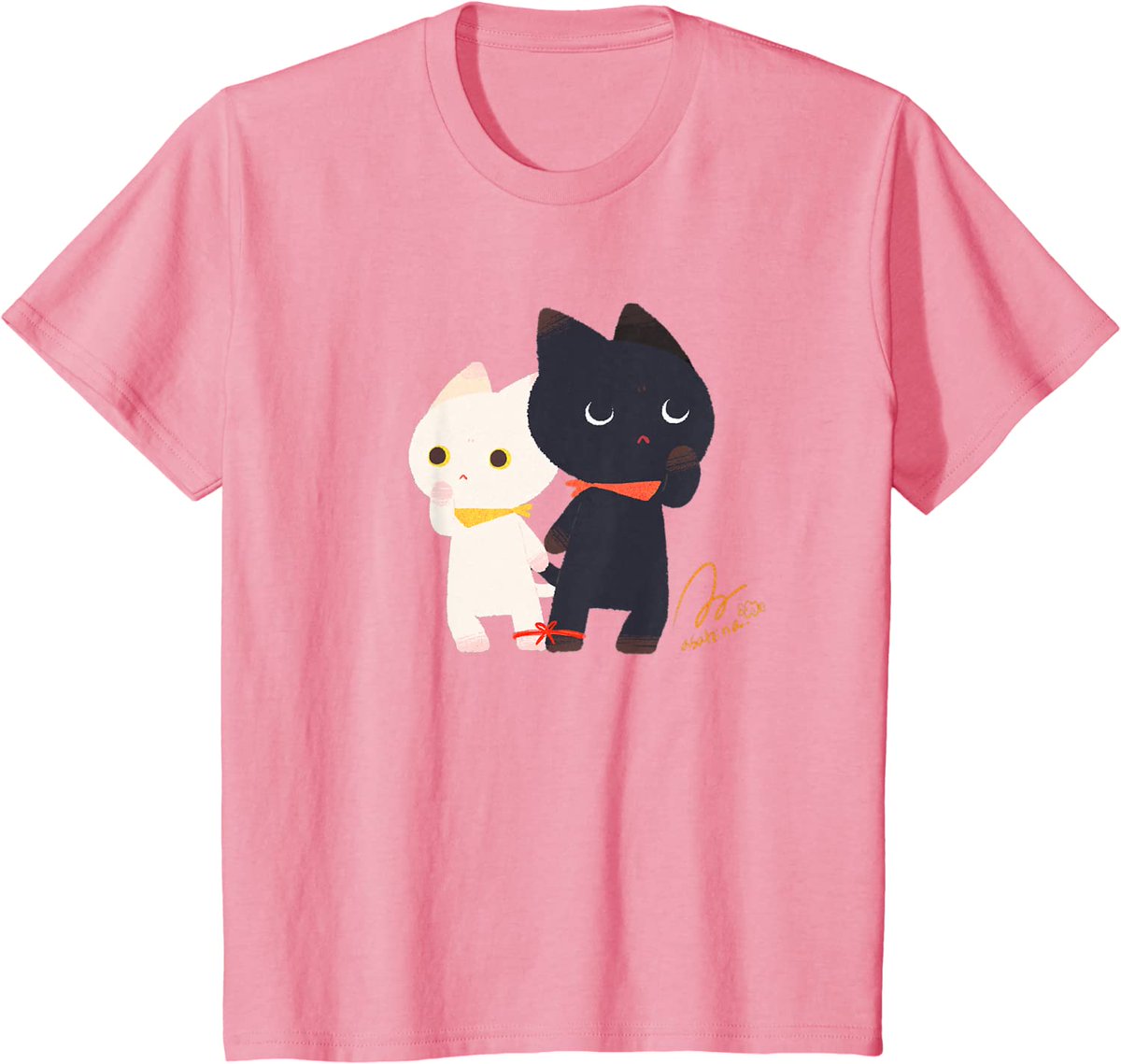 cup cat no humans shirt black cat white background simple background  illustration images