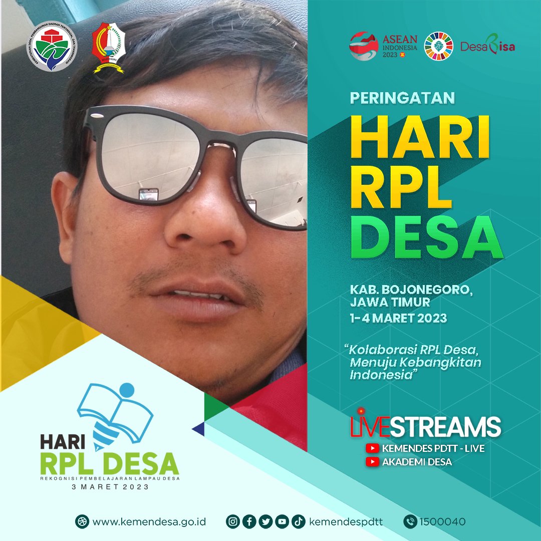Chandra121207's tweet photo. Rekognisi Pembelajaran Lampau Desa
#Hari RPLDesa
@jokowi
@halimiskandarnu
@kemendespdtt
@malik_haramain
@imansyukri
@taufikmadjid71
@yusradaridesa
@azzameldzikrie
@bpsdmkemendesa
@tppkemendes https://t.co/WySHXi1zjV