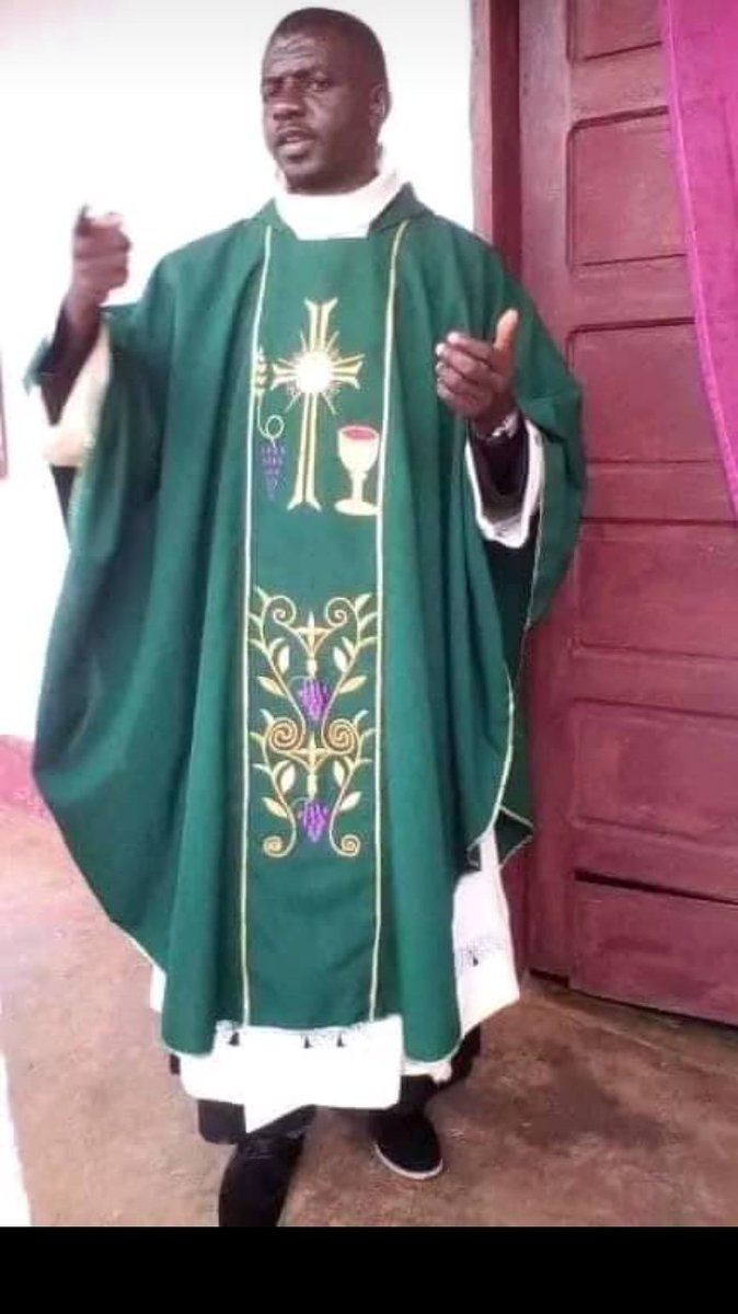 The mortal remains of another Catholic Priest of  Obala Diocese, Rev. Fr. Olivier Ntsa Ebode, who was abducted a few days back, have been discovered along a railway line in Cameroon's political capital.
There's an unslaught on priests in Cameroon since the death of Martinez Zogo