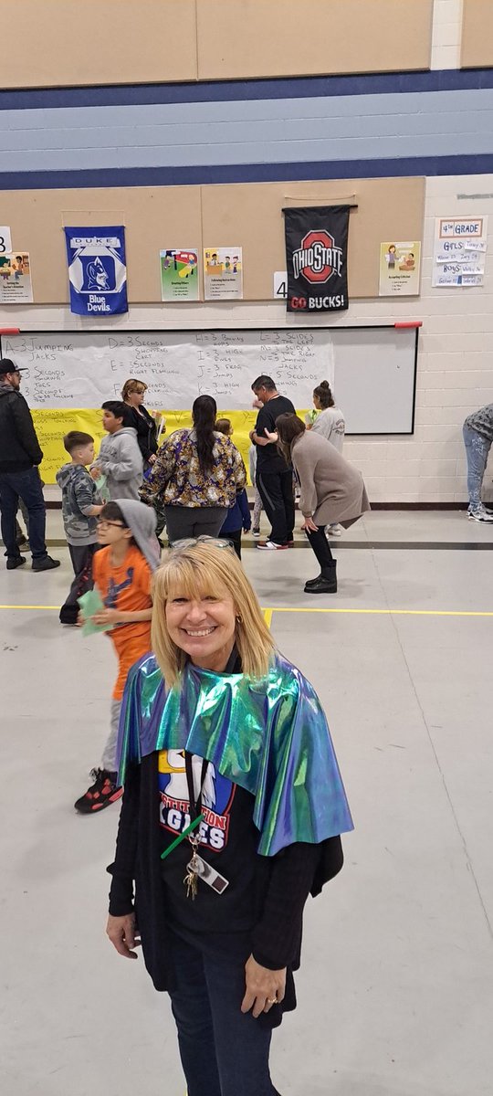 Our superhero for literacy night.  #constitutionliteracy