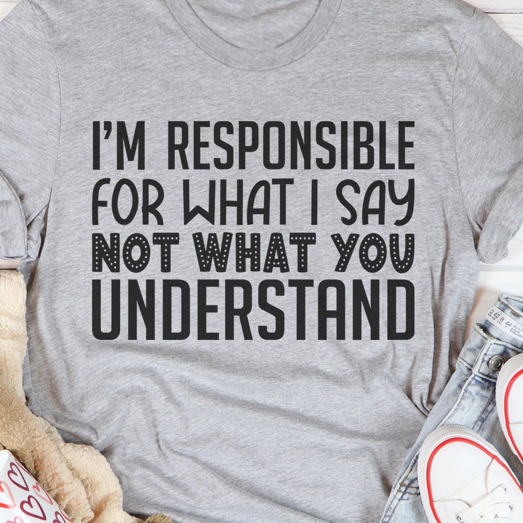 Love this T-shirt! Order here: inspireuplift.com/I-M-Responsibl…
