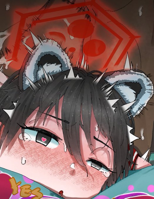 #ブルアカ #ブルアカイラスト部 先月お誕生日だったので気まぐれと記念に。正直髪が不満すぎるので、いつかちゃんとリベンジしたいと思ってます。中出し差分等があります～後者はそれを糧にしたらくがき練習です。 