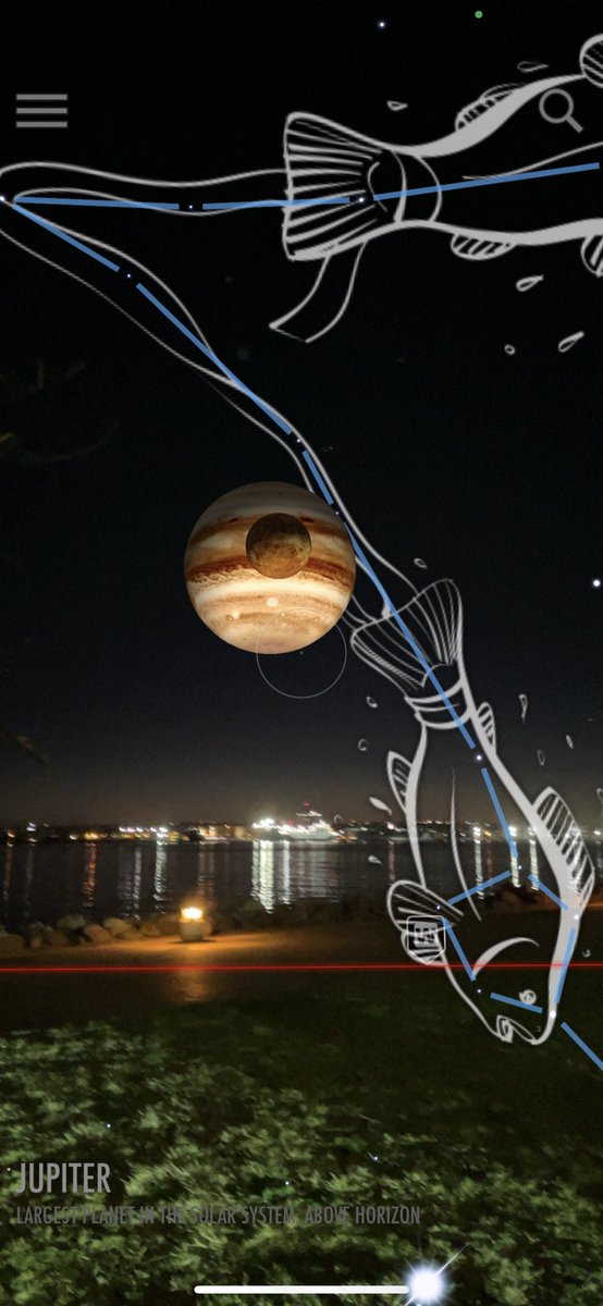 #Kiss of the planets. Got my own picture. Its a gorgeous sight! #NotAUFO #SeaportVillage