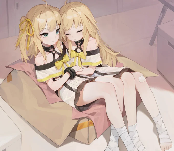 アイン&amp;ツヴァイ#counterside #카운터사이드 #カウンターサイド #CounterSideFanart 