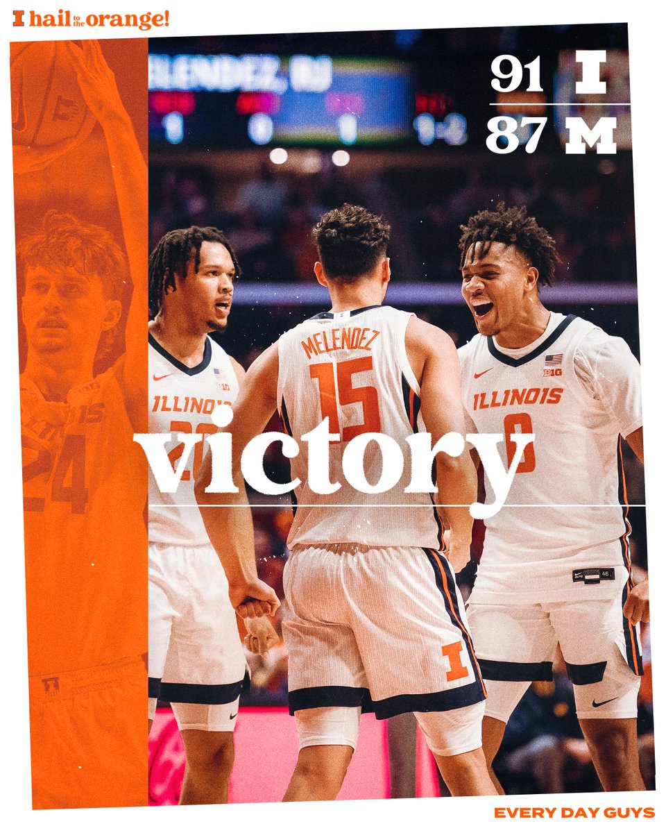 No matter how long it takes.  

#Illini | #HTTO | #EveryDayGuys