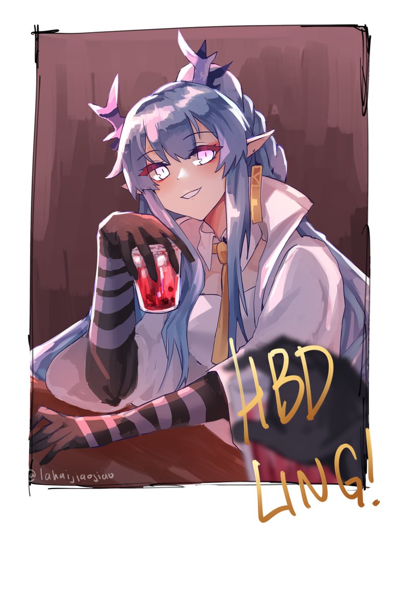 「happy bday ling (day 9)#arknights #明日方舟 」|kas @ lappland forever beloved (comms open!)のイラスト