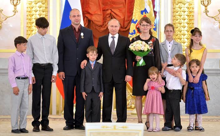 Vladimir #Putin: “As long as I'm president, we will have ''dad'' and ''mum''”