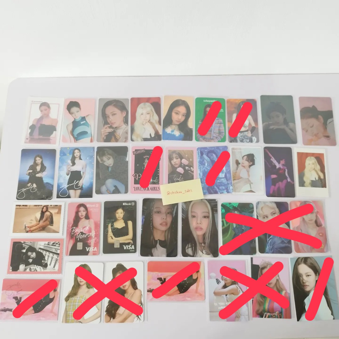ChichuuSales's tweet photo. Update 🐻 

Crosseed = sold out

wtb sell buy photocard pc jisoo jennie rosé lisa 블랙핑크 포카 양도 #ตลาดนัดblackpink blackpink 小卡 交換 https://t.co/iYQFqTGyih