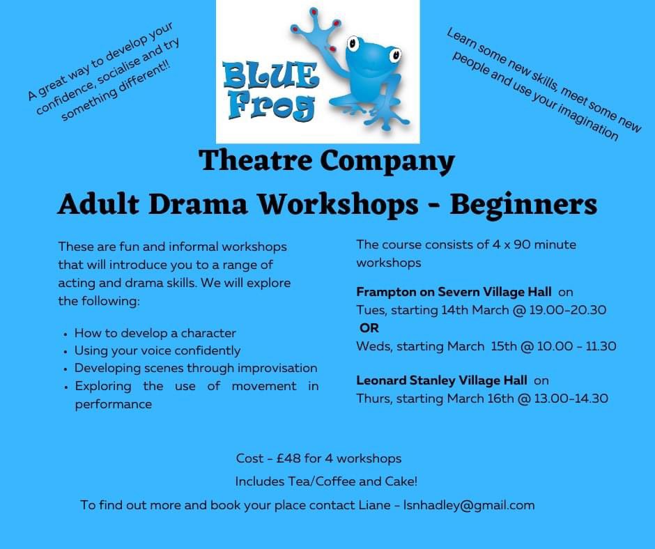 Very excited about our NEW adult drama classes for beginners 😀 Drama club for the grownups!!! Yay #CommunityEngagement #communityspirit