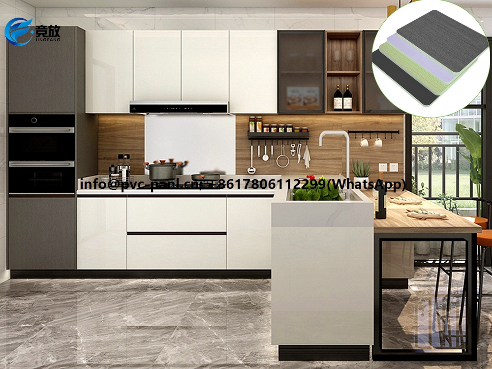 Universal PVC panel is a new product, can be used for furniture, cabinet, wall panel, etc. It's waterproof, anti-flaming, corrosion resistant... especially can hold nails tightly and be veneers laminated: pvc-panel.cn ; info@pvc-panel.cn ; +86 17806112299 (WhatsApp)