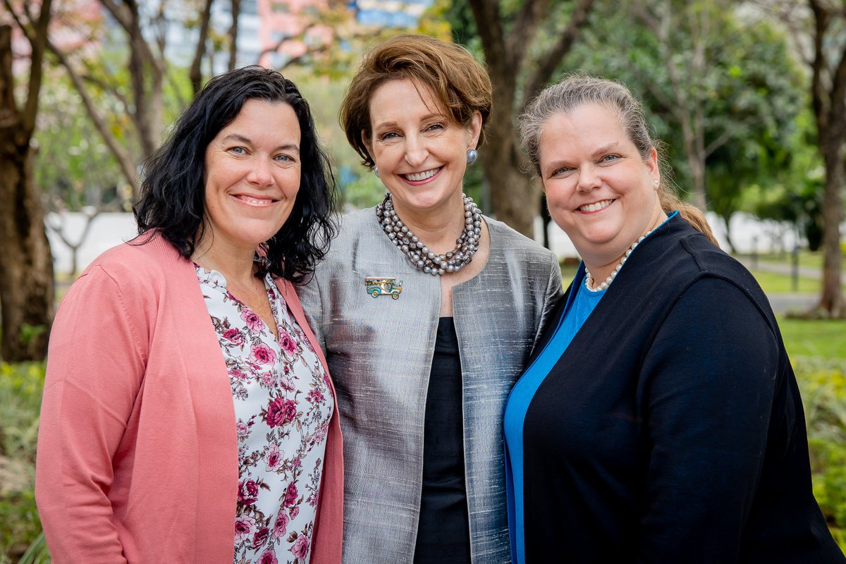 So lucky to be surrounded by two amazing Heathers — Deputy Chief of Mission Heather Variava and Office Manager Heather Powell — who really run the show at <a href="/USEmbassyPH/">U.S. Embassy in the Philippines</a>! I rely on their wisdom, support, and friendship every day. 💜🙏🏽 #WomenUpliftingWomen #WomensHistoryMonth