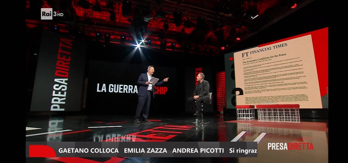 emibrancaccio's tweet photo. "Questo non è uno scontro di civiltà. E' uno scontro tra capitalismi. Se non ci soffermiamo sui fattori economici, non ci capiremo niente degli attuali venti di guerra" (A Presa Diretta l'appello 'The economic conditions for the peace' pubblicato sul FT): https://t.co/mLENSXKHqP https://t.co/2wrKeaQAU8