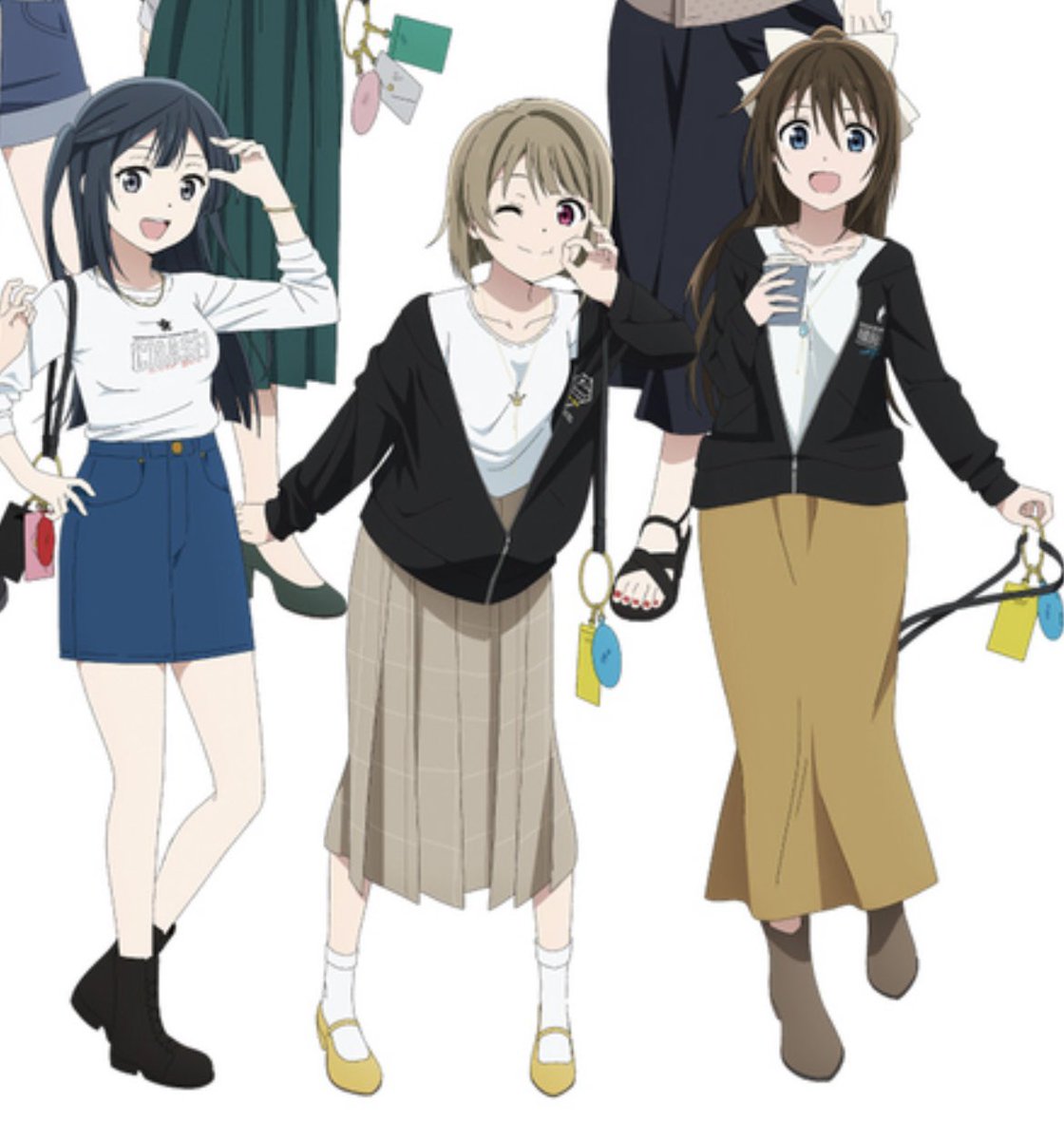 中須かすみ ,桜坂しずく 「推しが可愛い!  」|雪風🌟のイラスト