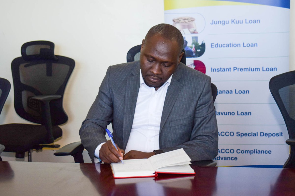 kuscco's tweet photo. KUSCCO Group MD, George Ototo and @AquaforAll MD, Ms. Josien Sluijs signed an MoU to develop 'Maji Nyumbani' programme. The program will build capacities of select SACCOs to provide #water #financing #solutions for both households and community-based water enterprises. https://t.co/5igD1mSFm2