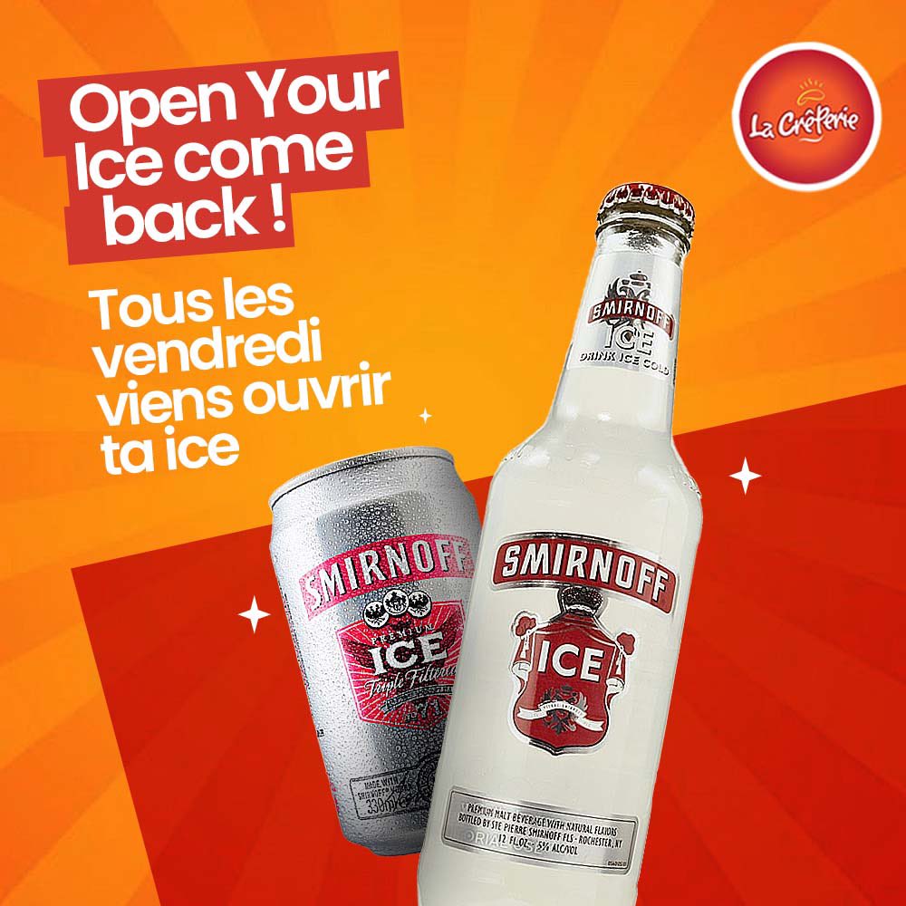 lacreperier's tweet photo. Vendredi tout est permis à #lacreperiedla ! Viens ouvrir ta #ice avec ton #waffburger ou commande au 6 97 27 49 83 https://t.co/KTxZ4fwwci