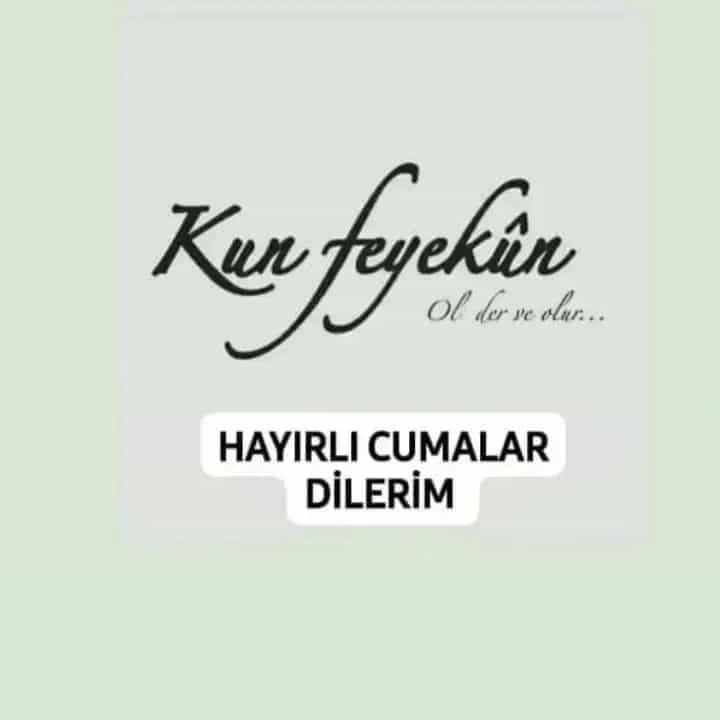 HAYIRLI CUMALAR DİLERİM