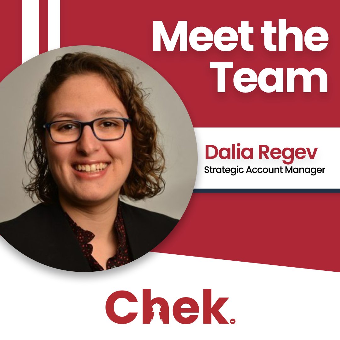 ChekSpend's tweet photo. Meet Dalia, our Strategic Account Manager at Chek! With a Bachelor's in Sport Management and an MBA in Sport &amp; Entertainment Management, Dalia brings expertise in partnership development, event management, and marketing to our team. We are lucky to have her on board! 💼💪 #Chek https://t.co/DZzXYw5KC9