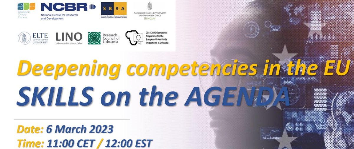 The #PactforSkills is the latest development in the new initiative: Skills Agenda for Europe🇪🇺👍🏼

@NCBR_pl Brussels Office co-organises a webinar on it on 6️⃣March to tell you more! 
@KRASP_pl @PAN_AMU @Lukasiewicz_pl @FNP_org_pl @NAWAPoland 

Register 👉🏼 tinyurl.com/yfh46mnz