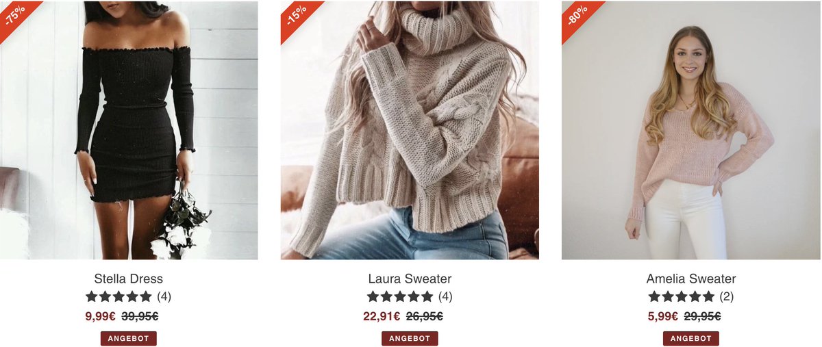 lucieundleo's tweet photo. Großer-Winter-Sale 2023: Trendige junge Damenmode mit bis zu 80 Prozent Rabatt bei  https://t.co/XBFor5XgOZ
Jetzt Doppelt Sparen - Beim Kauf von 2 Artikel oder mehr erhältst du 15% Rabatt-- Nutze Code: WELCOME2023 https://t.co/B768fUhn21