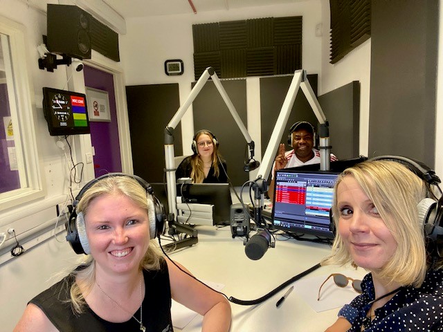 On Sunday, we'll be on <a href="/bradioUK/">B Radio</a> talking to Tomson on the Berkshire Culture Connect Show. 

You can listen at 8pm on  95.6 FM and DAB. 

Thank you for having us <a href="/bradioUK/">B Radio</a>