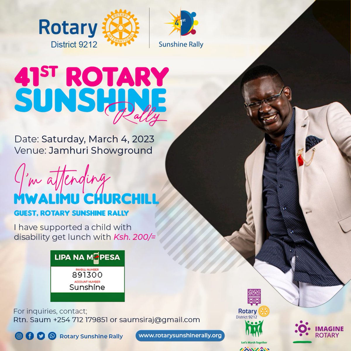 The Sunshine Rally - Rotary District 9212 tweet media