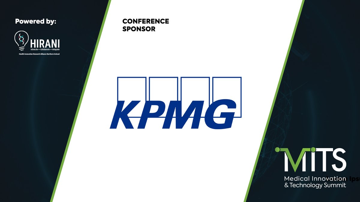 We are delighted to have <a href="/KPMG/">KPMG</a>  as one of our sponsor partners for the upcoming Medical Innovation and Technology Summit (MITS). 

Register now via Eventbrite to join us and explore the future of medical innovation and technology with KPMG's support.

eventbrite.com/e/medical-inno…