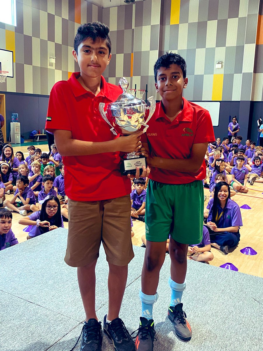 ArborPrimary's tweet photo. What a lovely way to end the week- an inaugural @ArborDubai💚Primary House assembly💜💛💙❤️- congratulations to our winning #SportsDay House- #Yeang❤️🏆❤️! I love the opportunities we create and chances we have to come together as one school🙏🏼! Happy weekend @ArborDubai💚🇦🇪☀️🌊😴 https://t.co/MHFpXu4huf