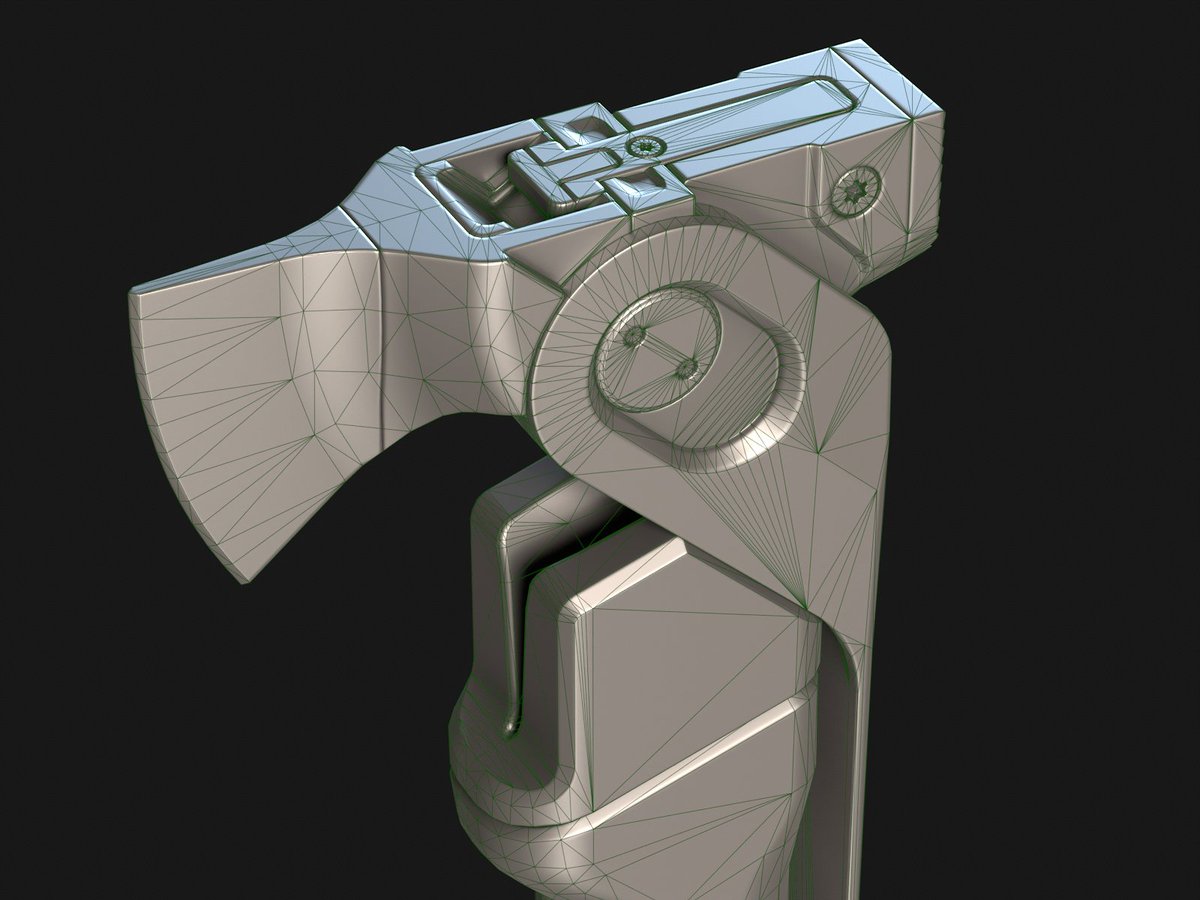 EuclideanDreams's tweet photo. hard surface practice using #plasticity3d #wip

Thought id finish this one for game ready

Baking is done. will texture this weekend. 

The poly conversion from plasticity is on par with MOI export. https://t.co/bWLFyg6xB5