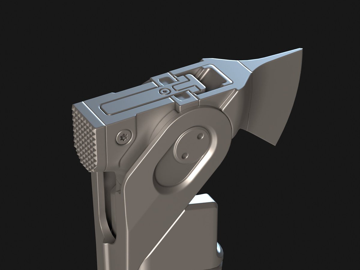 EuclideanDreams's tweet photo. hard surface practice using #plasticity3d #wip

Thought id finish this one for game ready

Baking is done. will texture this weekend. 

The poly conversion from plasticity is on par with MOI export. https://t.co/bWLFyg6xB5