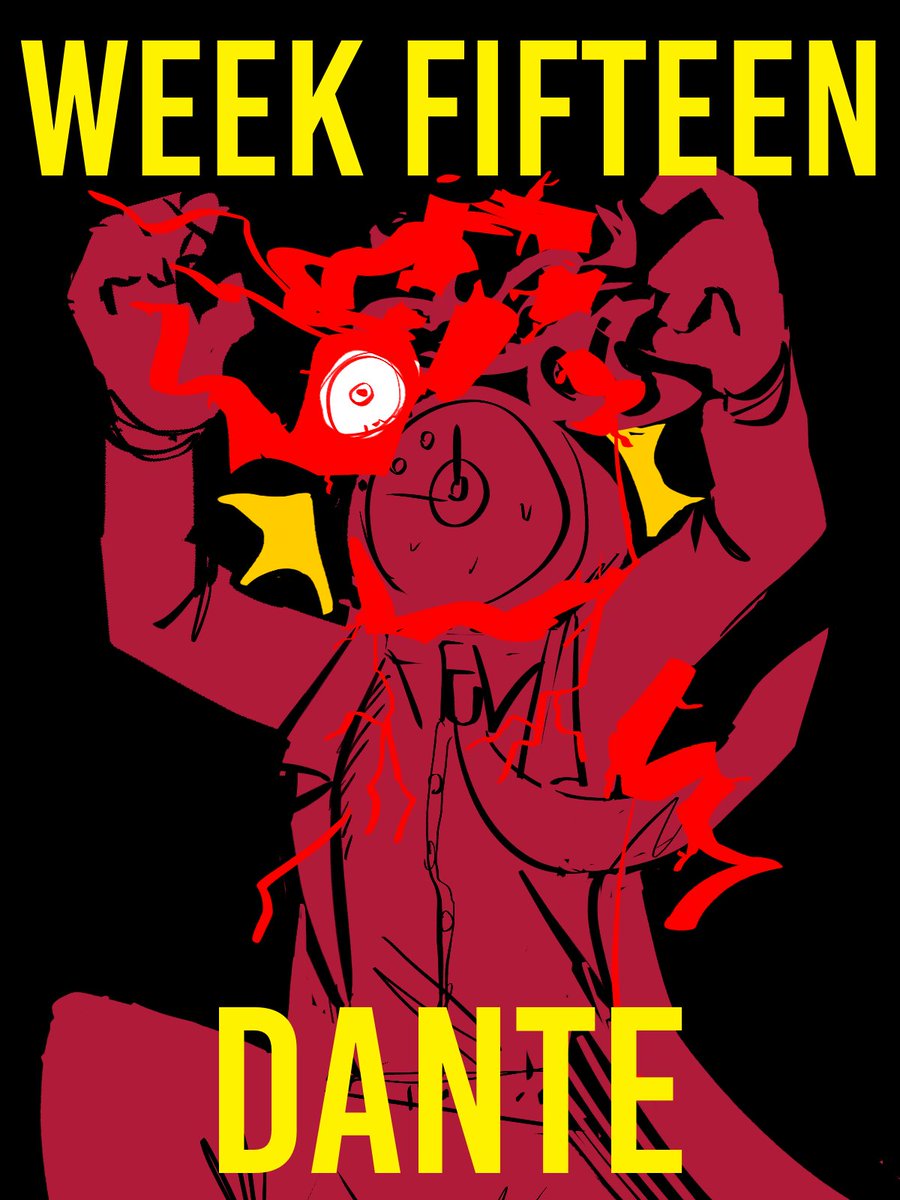 #limbus_company for now, its our last week. I'm sure by now you've started to get used to your job. so let's take today to focus on you, Manager Dante.

use #limbusfriday for us to find your work. thank you for our time together, and good luck in the future, manager. ⏰❤️