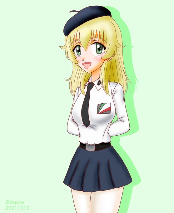 今日はひな祭りなのでひなちゃんを#ガルパン 