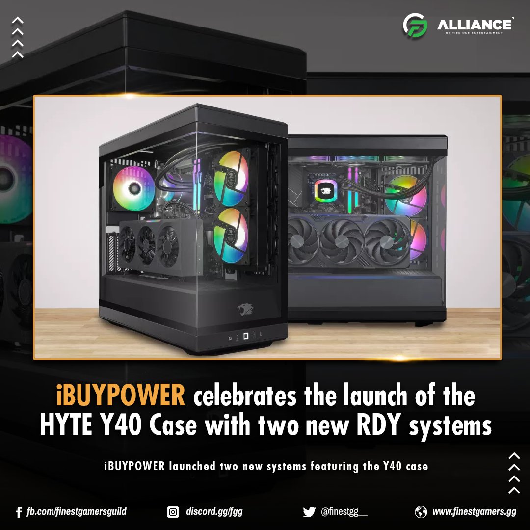 Over the years, iBUYPOWER has built itself a well-deserved reputation for quality. 
Full Article: finestgamers.gg/2023/03/03/ibu…
---
 #LevelUpYourGame #BecomeFinest #Alliance #TrulyTopTier #iBUYPOWER #RDYSystem