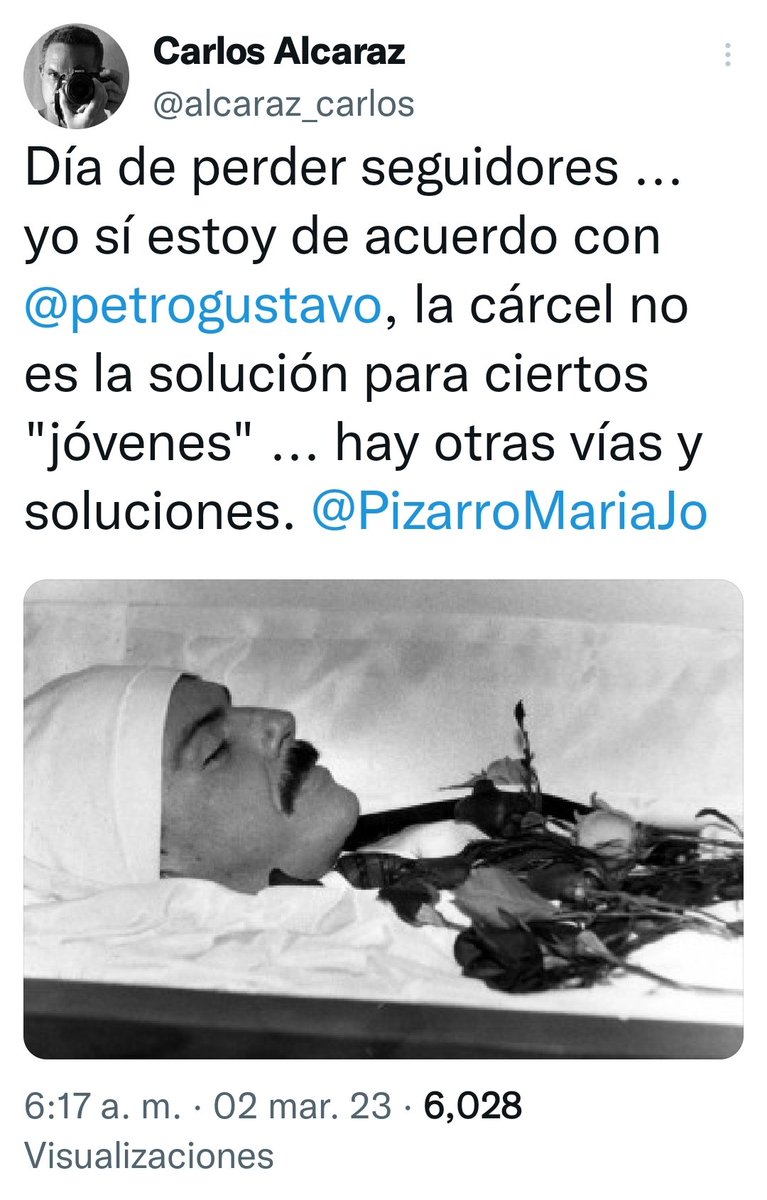 PizarroMariaJo's tweet photo. Estas son las mentes que promueven el odio y la muerte, no hay argumentos, no hay respeto, son quienes asesinan a quienes piensan diferente. 

La @FiscaliaCol debe investigar, tengo derecho a la vida, así de simple. https://t.co/SvbYAArhRU