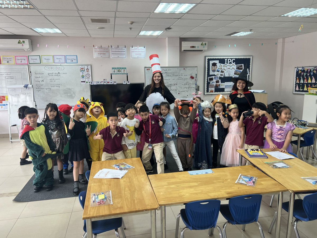 Happy World Book Day from Year 1 <a href="/BISHanoi/">BIS Hanoi</a> #WorldBookDay2023