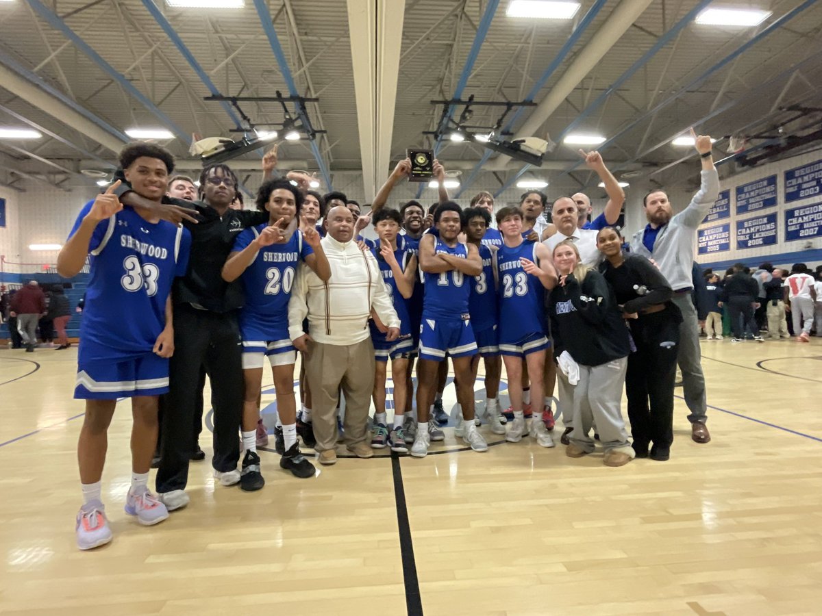 Sherwood Athletics (@warriorresults) on Twitter photo Congrats to our boys basketball team and the coaching staff on winning the 4A North Region Championship this evening. Great team effort! <a href="/shs_warrior/">SHS Warrior Club</a> <a href="/SHSWarriorHoops/">Tom Sheahin</a> Congrats to our boys basketball team and the coaching staff on winning the 4A North Region Championship this evening. Great team effort! <a href="/shs_warrior/">SHS Warrior Club</a> <a href="/SHSWarriorHoops/">Tom Sheahin</a>