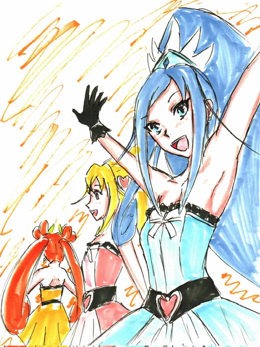 #1日1六花(62)本日3月3日はドキプリ第5話「うそ!キュアソードってあの子なの??」が放送されて10年になります。ジコチューがプリキュアを「新人アイドルのユニット」と勘違いしてたけど、それはそれで見てみたかった・・・ 