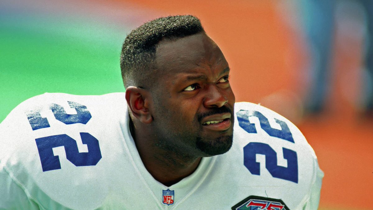 jasrifootball's tweet photo. Legendary #Cowboys RB Emmitt Smith on CTE, via @pbpost 

“When you see all the CTE stuff that’s come out, I‘d be naïve to think if I keep living, I’ll have a normal life going forward.” https://t.co/KIgIr5HZqx