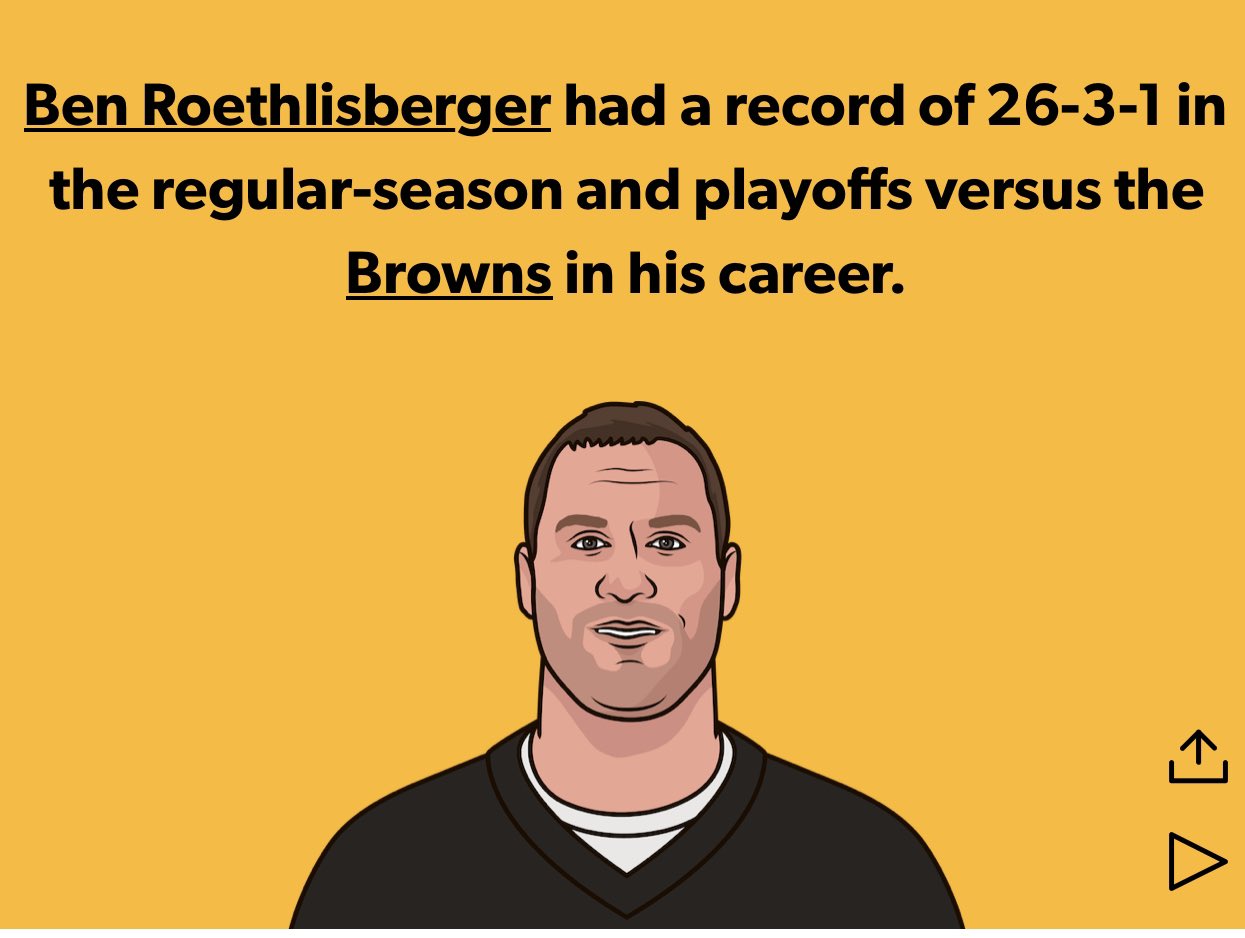  Happy Birthday to the owner of the Cleveland Browns, Big Ben Roethlisberger 